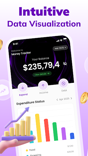 Money Tracker - Budget Note Screenshot 1