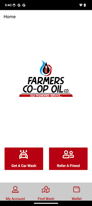 Farmers Co-op Oil Co Car Wash Screenshot 1