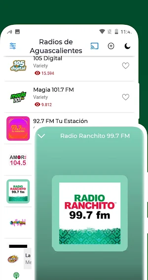 Radios de Aguascalientes Screenshot 2