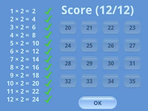 Times Tables Screenshot 2
