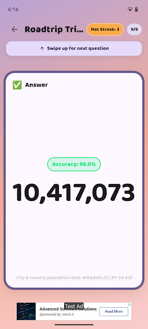 Roadtrip Trivia Screenshot 2