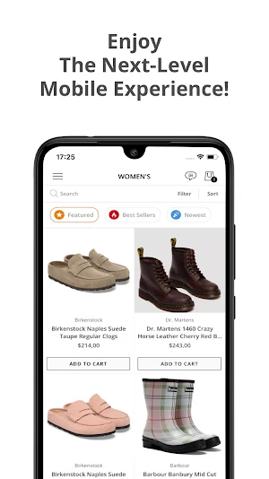Tower London Footwear Screenshot 1