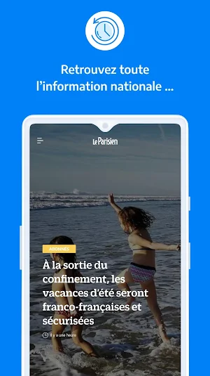 Le Parisien, actualités France Screenshot 0