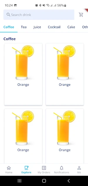Drink Order Screenshot 1