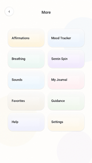 Serein: Breathe & Reflect Screenshot 3