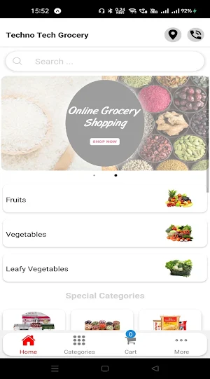 Technow Groceries Screenshot 0