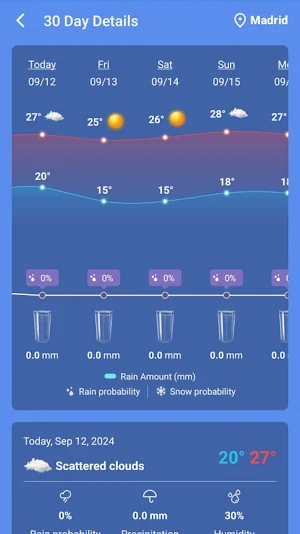 Weather Forecast & Radar App Screenshot 2