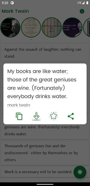 Mark Twain and Sayings Screenshot 2