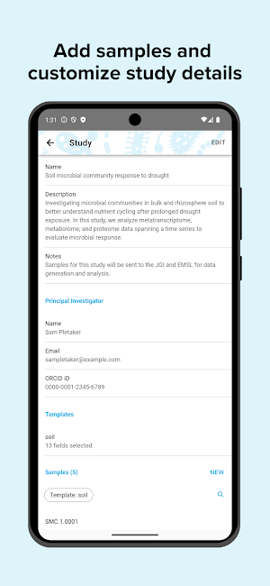 NMDC Field Notes Screenshot 1