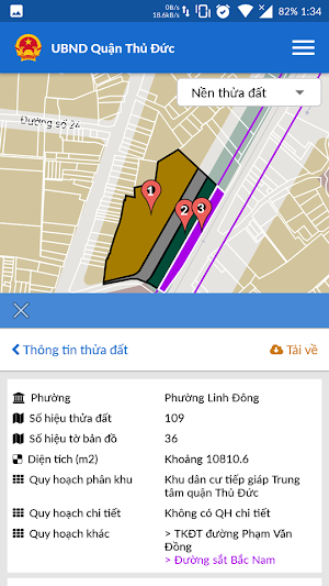 Thông tin quy hoạch Thủ Đức Screenshot 3