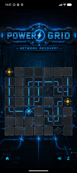 PowerGrid: Network Recovery Screenshot 0