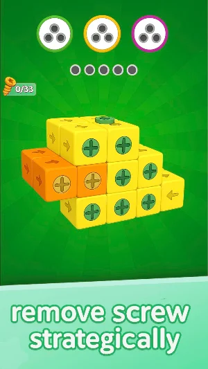 Bolt Pop 3D: Screw Sort Puzzle Screenshot 2