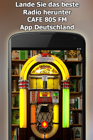 Radio CAFE 80S FM Online Kostenlos Deutschland Screenshot 0
