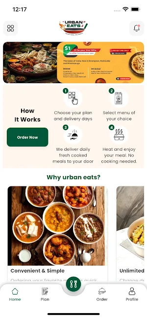 Urban Eats Screenshot 1