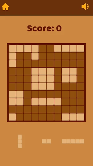 Wood Tetris Puzzle: Block Game Screenshot 1