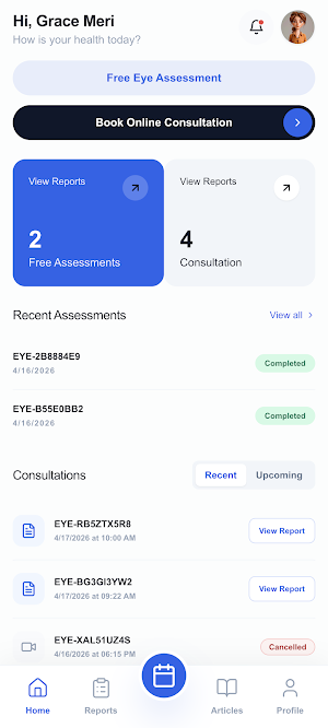EyeAsk – Eye Test & Care Screenshot 0