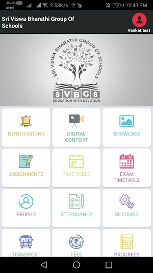 SVBGS- Hyderabad Screenshot 1