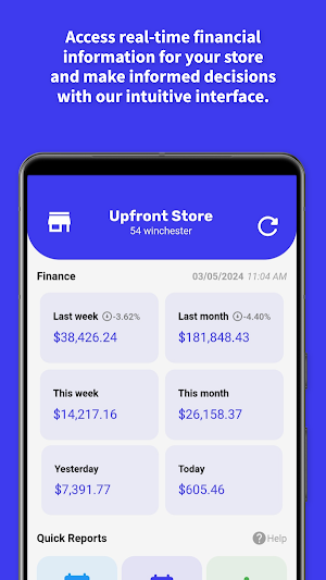 UpfrontPOS Cloud Screenshot 0