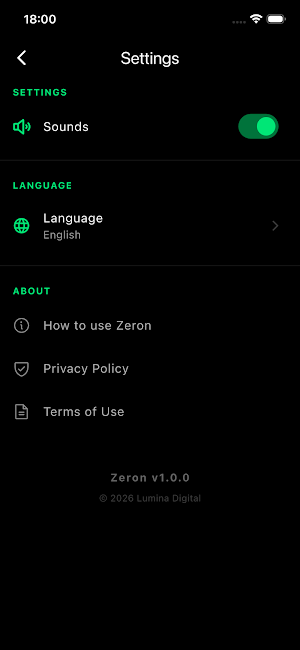 Zeron Screenshot 1