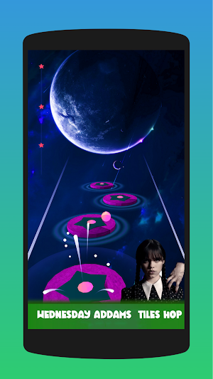 Wednesday Addams : Tiles Hop Screenshot 2