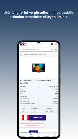 Asel Group B2B Screenshot 2