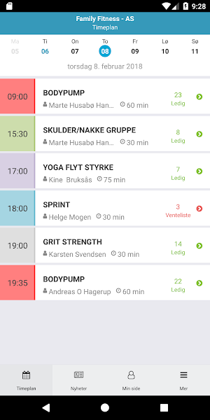 Family Fitness Screenshot 0