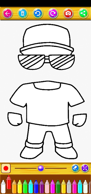 Stumble Coloring book Screenshot 2