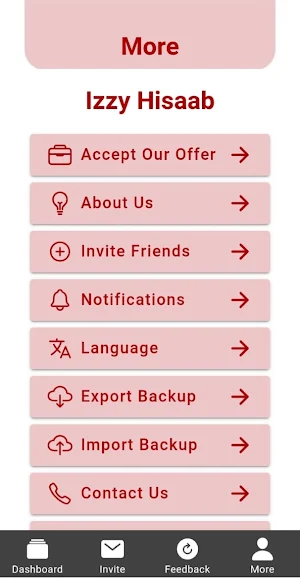 IzzyHisaab Screenshot 3
