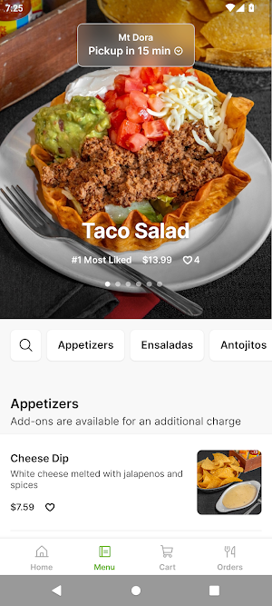 Fiesta Grande Mexican Grill Screenshot 1