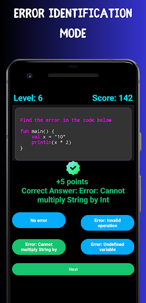 Kotlin Programming Quiz Screenshot 1