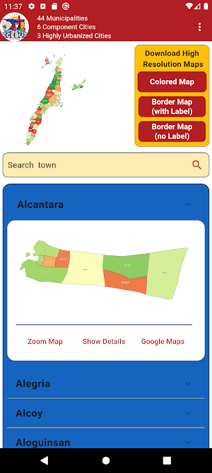 Cebu Town Maps Screenshot 0