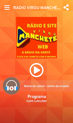 RÁDIO VIROU MANCHETE WEB Screenshot 0