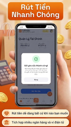 Caffi: Hoàn Tiền Mua Sắm Screenshot 1