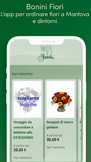 Bonini fiori Screenshot 0