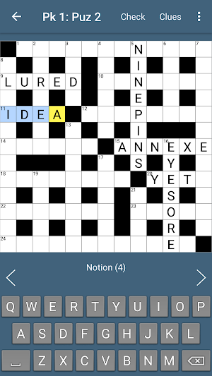 Best Quick Crossword Screenshot 3