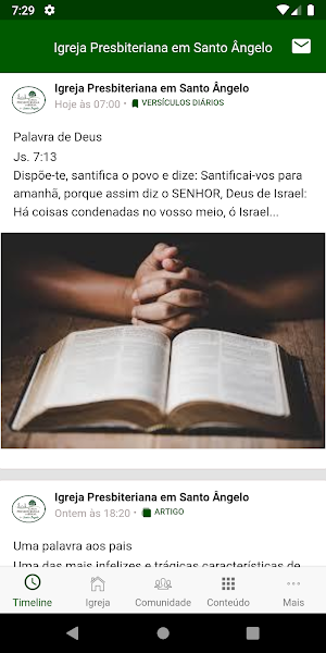 Igreja Presbiteriana em Santo Ângelo Screenshot 3