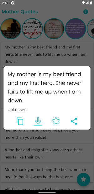 Mother Quotes and Sayings Screenshot 0
