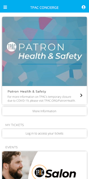 TPAC Concierge Screenshot 0