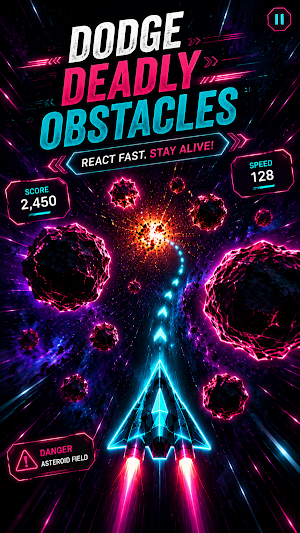 Velocity: Space Shooter Game Screenshot 1