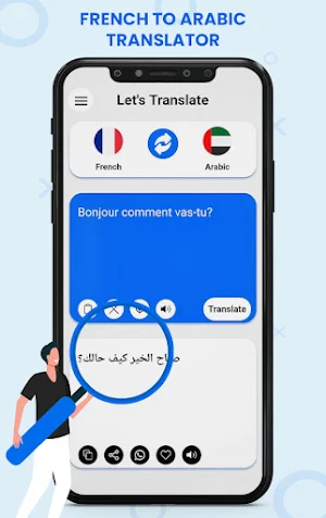 Arabic To French Translator Screenshot 1