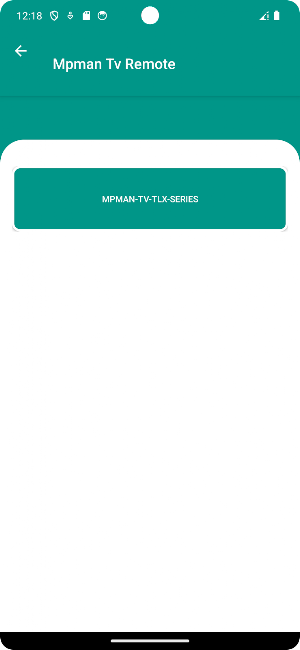 Remote Control for Mpman Tv Screenshot 1