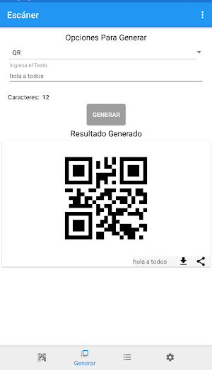 Escáner QR y Código de Barras Screenshot 1