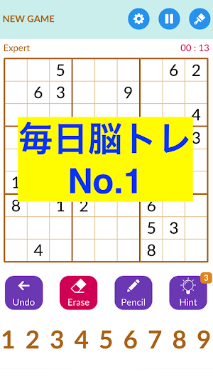 Brain Training Sudoku Screenshot 2