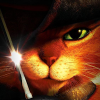 Puss In Boots wallpaper HD 4K.
