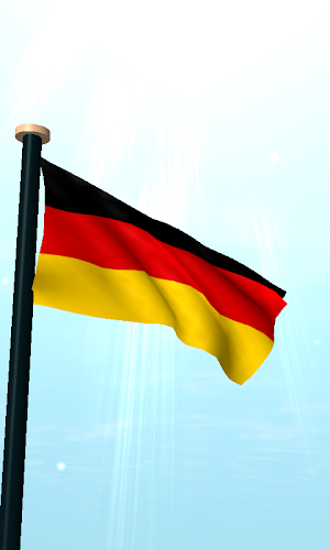 Germany Flag 3D Free Wallpaper Screenshot 1