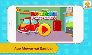 Mewarnai Mobil Kartun Screenshot 0
