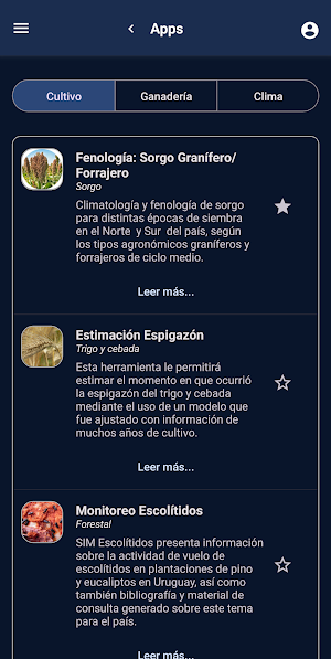 INIA móvil Screenshot 1