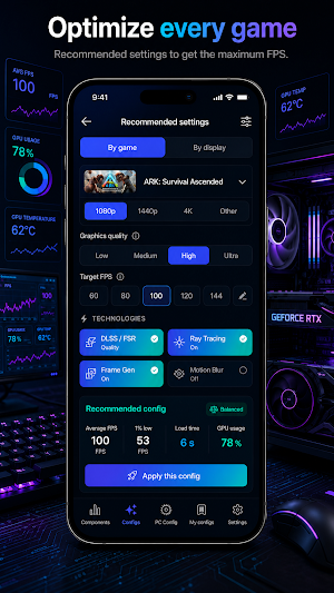 Fraym - PC Builder & Benchmark Screenshot 3