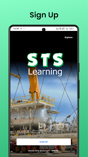 STS Learning Portal Screenshot 0