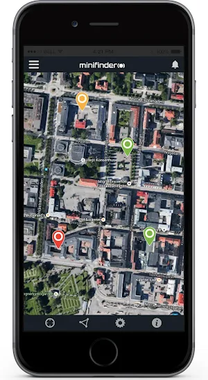 MiniFinder GO - GPS Tracking System Screenshot 1